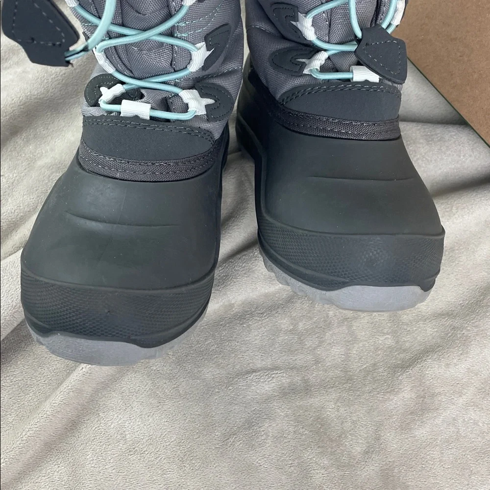 Kamik Snowangel Boots Charcoal Faux Fur